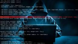 hacker on screen